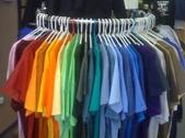 Rack of shirts